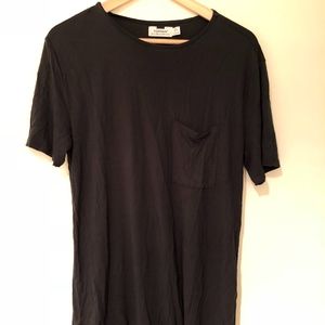 Topman Dark Navy Pocket T-Shirt - Small